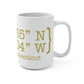 Trumbull Coordinates Mug 15oz