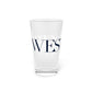 41 Tilt Westport Pint Glass, 16oz