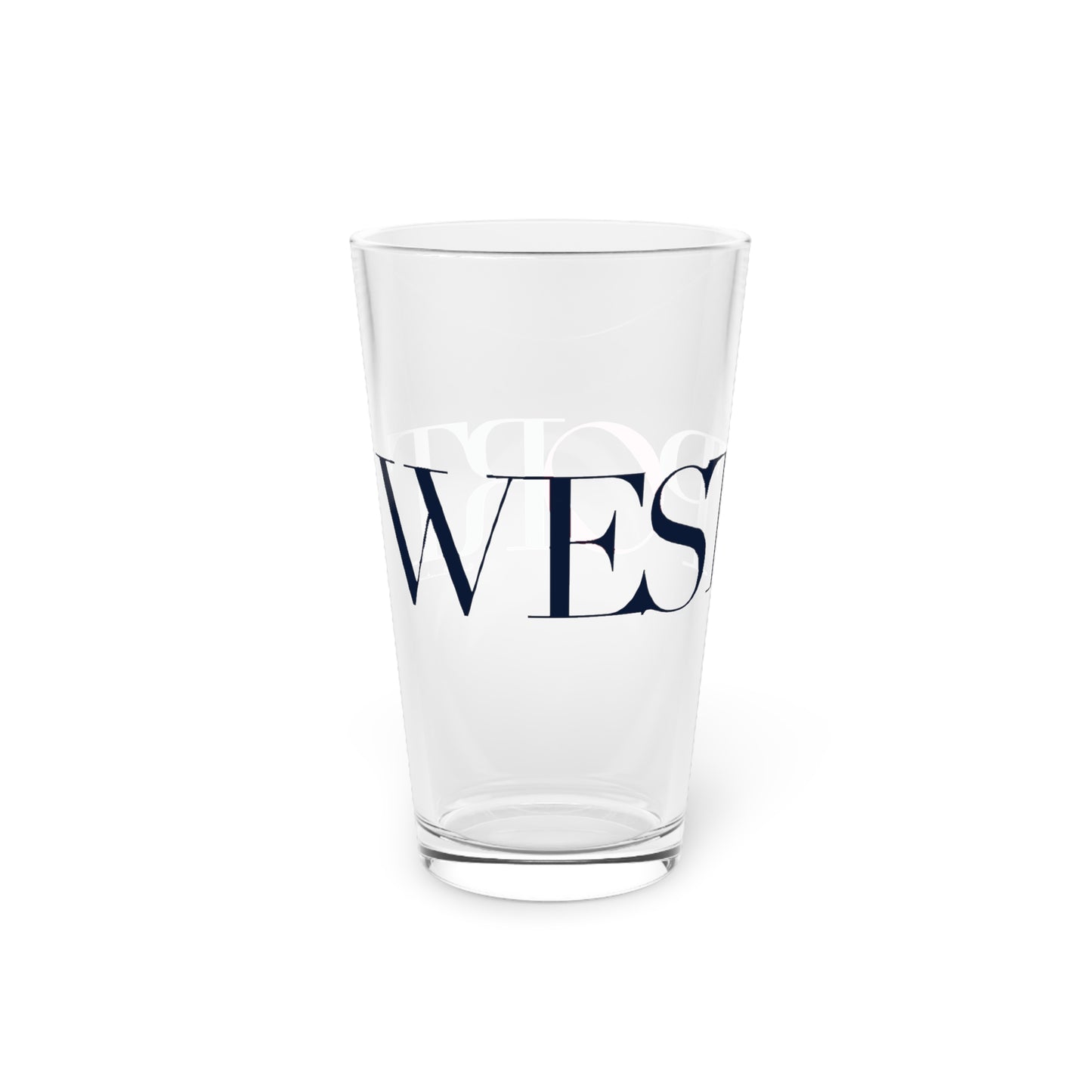41 Tilt Westport Pint Glass, 16oz