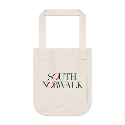 41 Tilt South Norwalk Organic Canvas Tote Bag