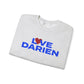 Love Darien Unisex Heavy Blend™ Crewneck Sweatshirt