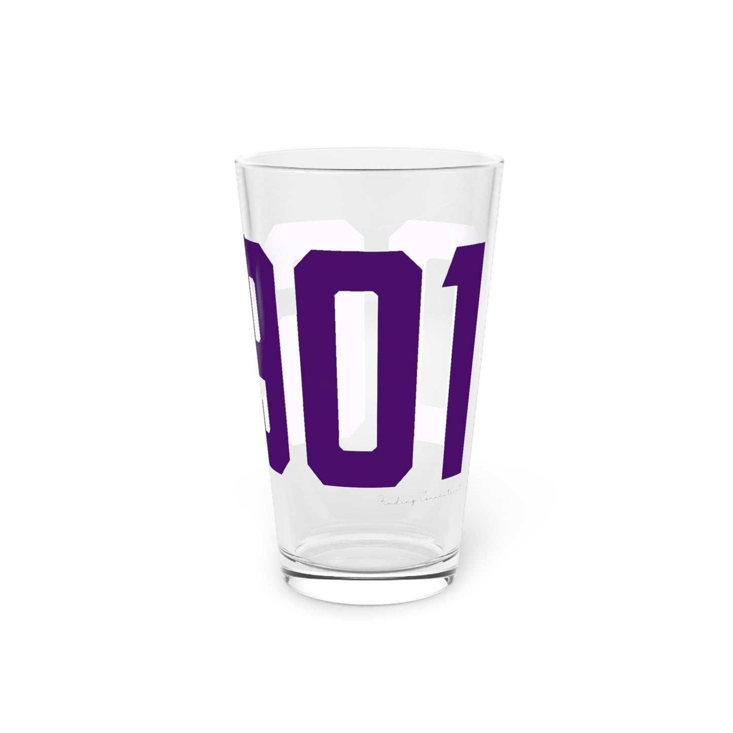 06901 Stamford Connecticut Zip Code Pint Glass, 16oz