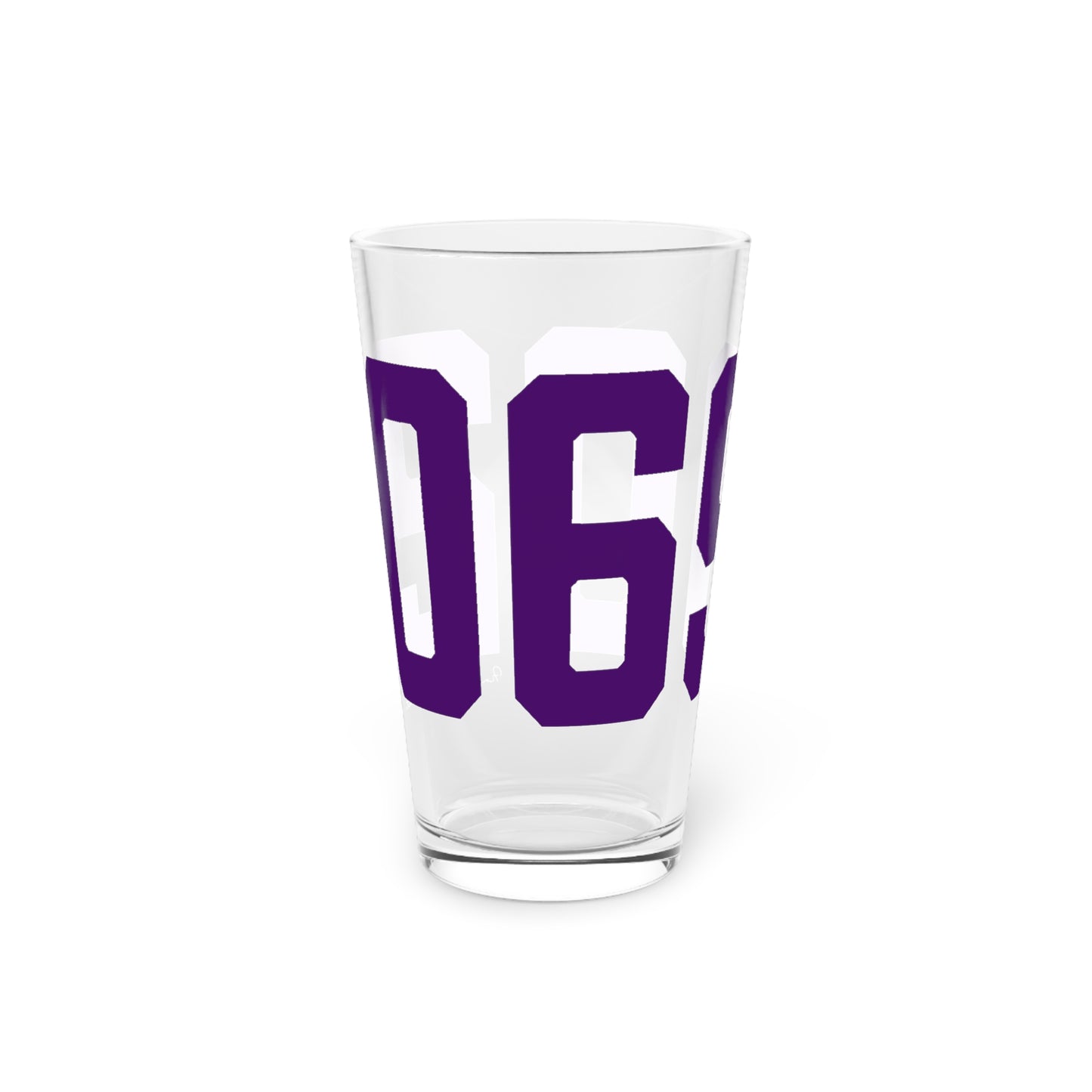 06902 Stamford Connecticut Zip Code Pint Glass, 16oz