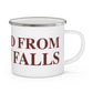 Just a kid from Beacon Falls Enamel Camping Mug