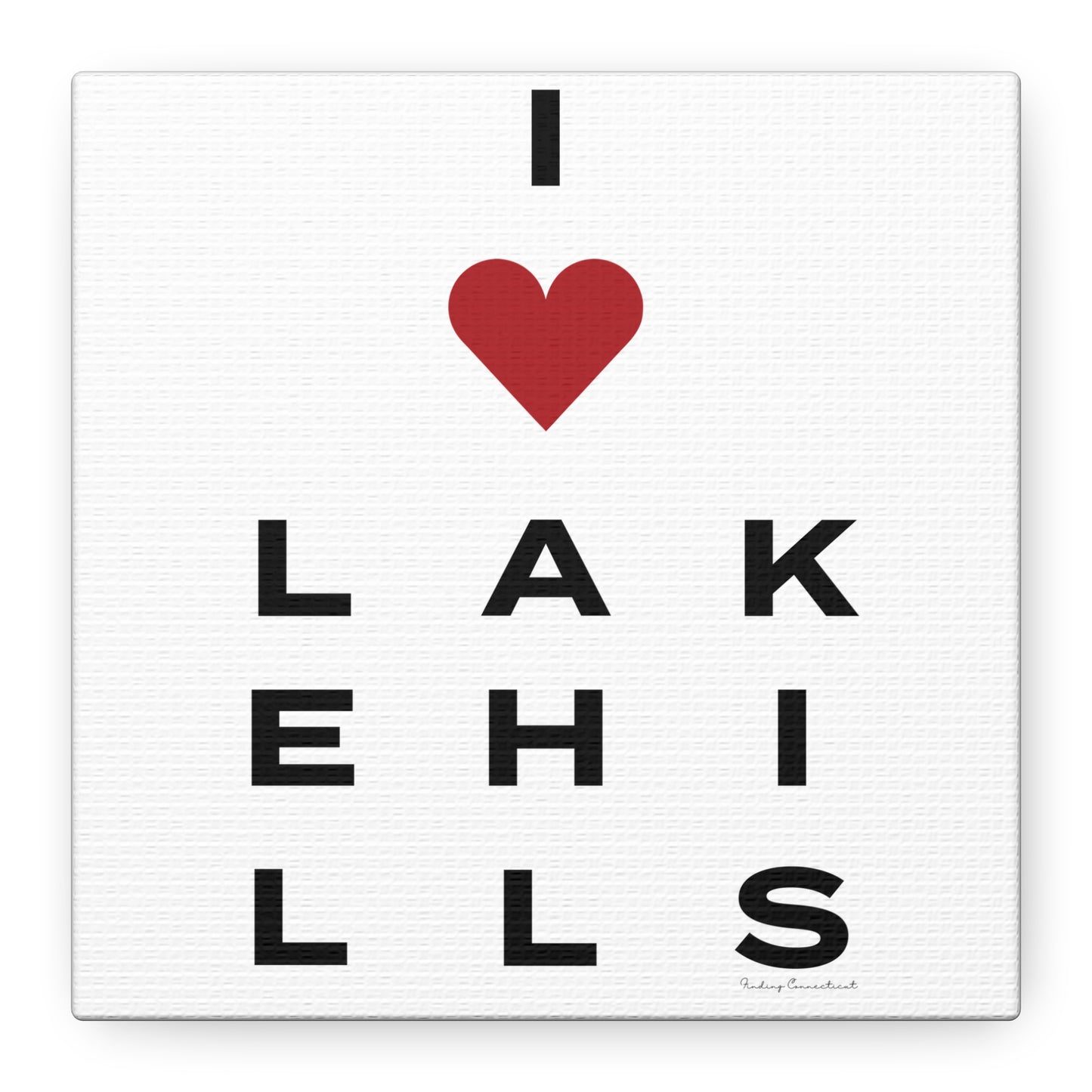 Lake Hills Vision Matte Canvas, Stretched, 1.25"