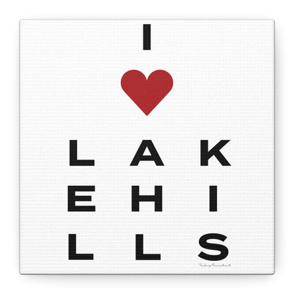 Lake Hills Vision Matte Canvas, Stretched, 1.25"