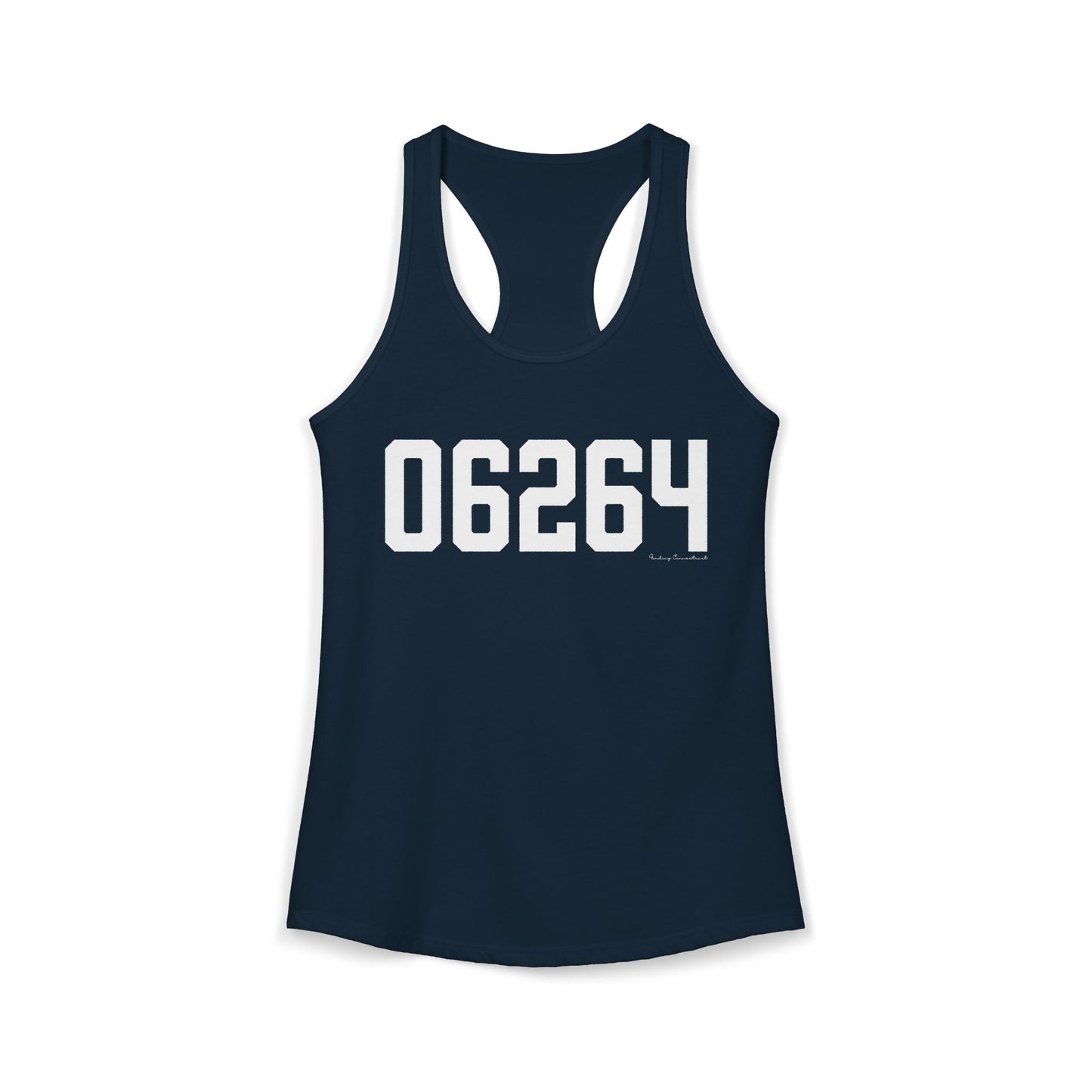 06264 Scotland CT Zip Code Women's Ideal Racerback Tank Top