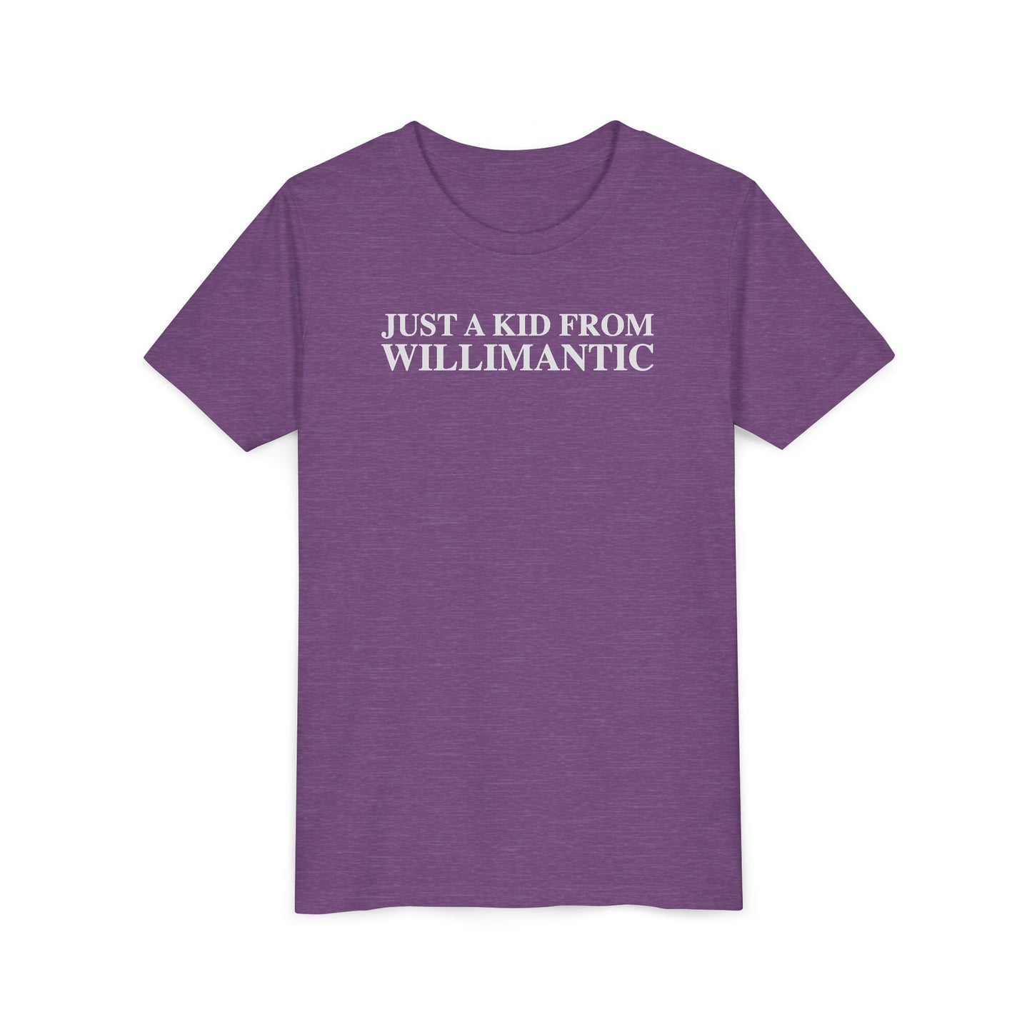 Just a kid from Willimantic Youth Short Sleeve T-Shirt