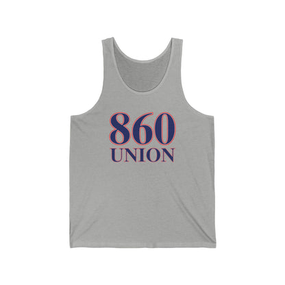 860 Union Red White & Blue Unisex Jersey Tank Top