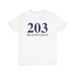 203 Beacon Falls Unisex Jersey Short Sleeve T-Shirt