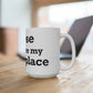 Goose Shows Are My Happy Place - Black Mug 15oz