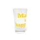 Madison is My Happy Place Pint Glass, 16oz