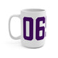 06906 Stamford Connecticut Zip Code Mug 15oz
