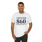 Chester 860 Connecticut Unisex Jersey Short Sleeve T-Shirt