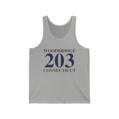 Woodbridge 203 Connecticut Unisex Jersey Tank Top