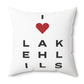 Lake Hills Vision Spun Polyester Square Pillow