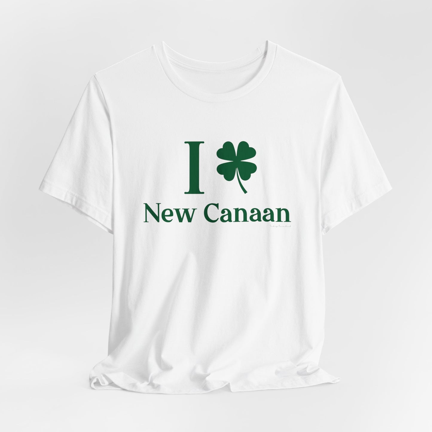 New Canaan Clover (Green) Unisex Jersey Short Sleeve Tee