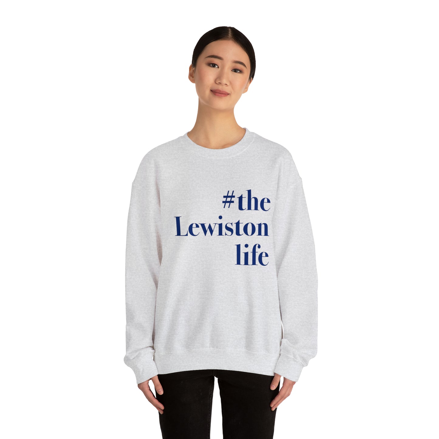 #thelewistonlife Unisex Heavy Blend™ Crewneck Sweatshirt