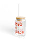 Stamford Is My Happy Place Sipper Glass, 16oz