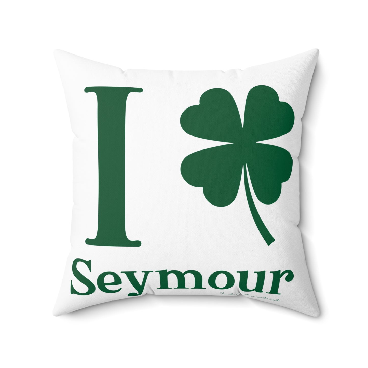 I Clover Seymour Spun Polyester Square Pillow