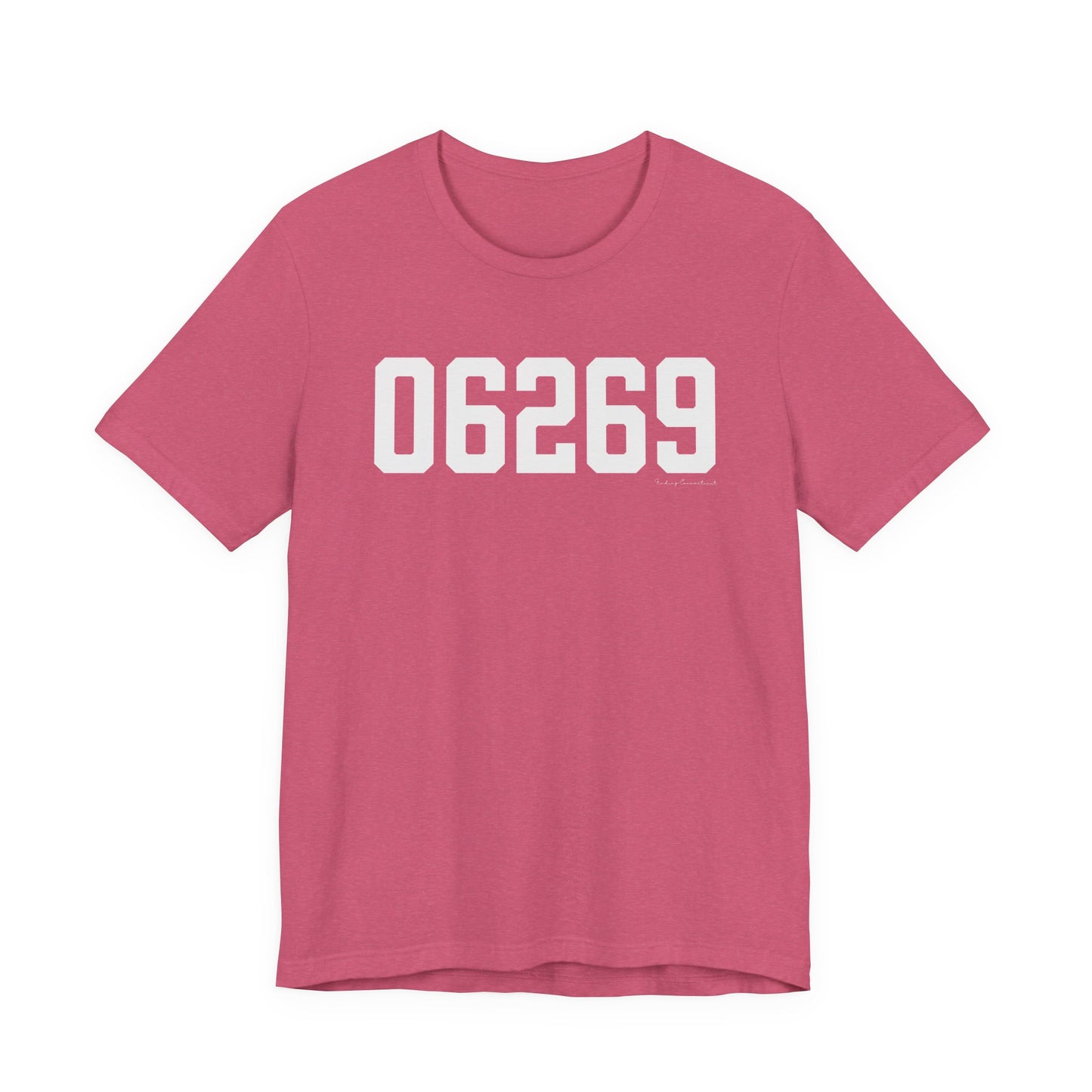 06269 Storrs CT Zip Code  Zip Code Unisex Jersey Short Sleeve T-Shirt