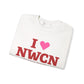 I Heart NWCN Unisex Heavy Blend™ Crewneck Sweatshirt