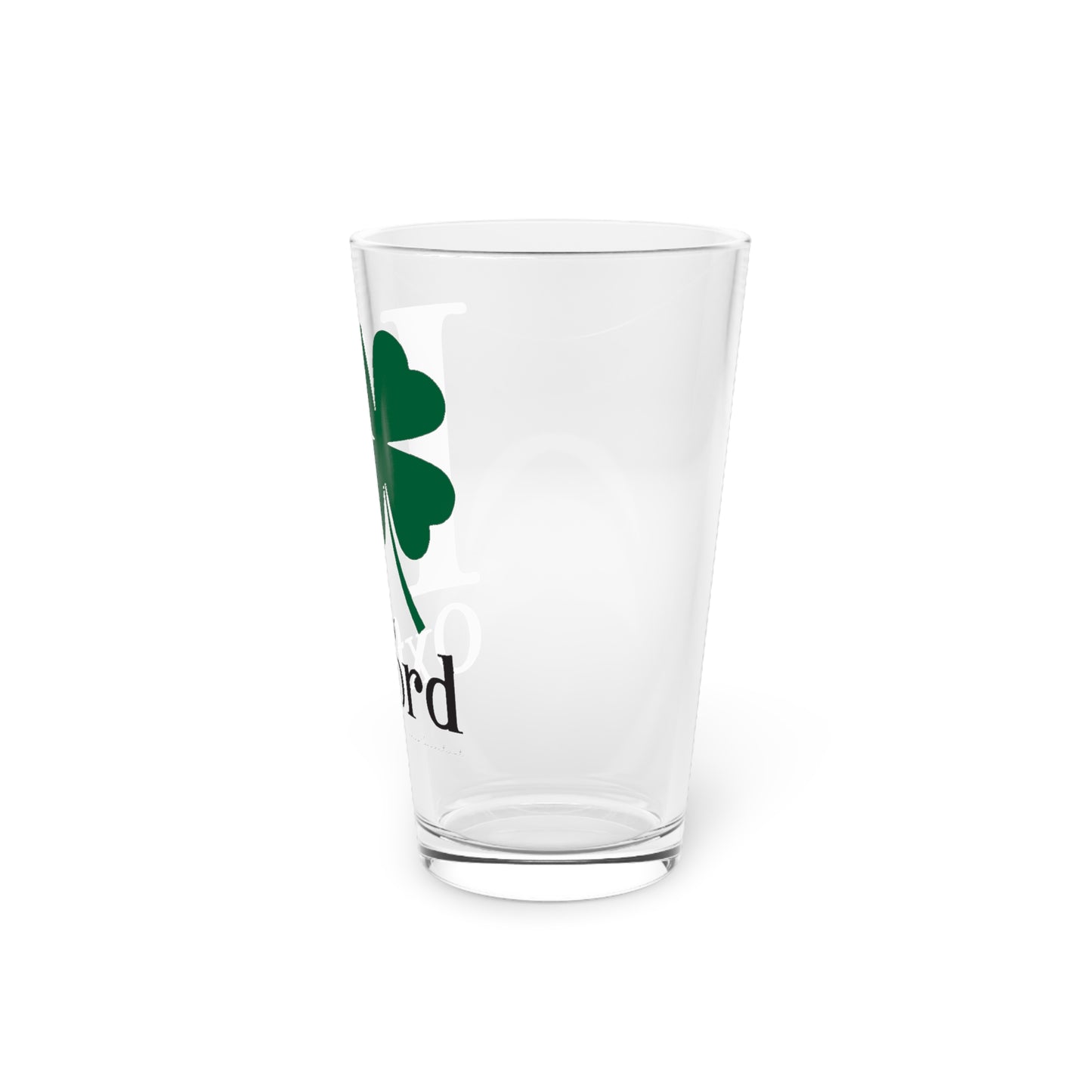 I Clover Oxford Pint Glass, 16oz
