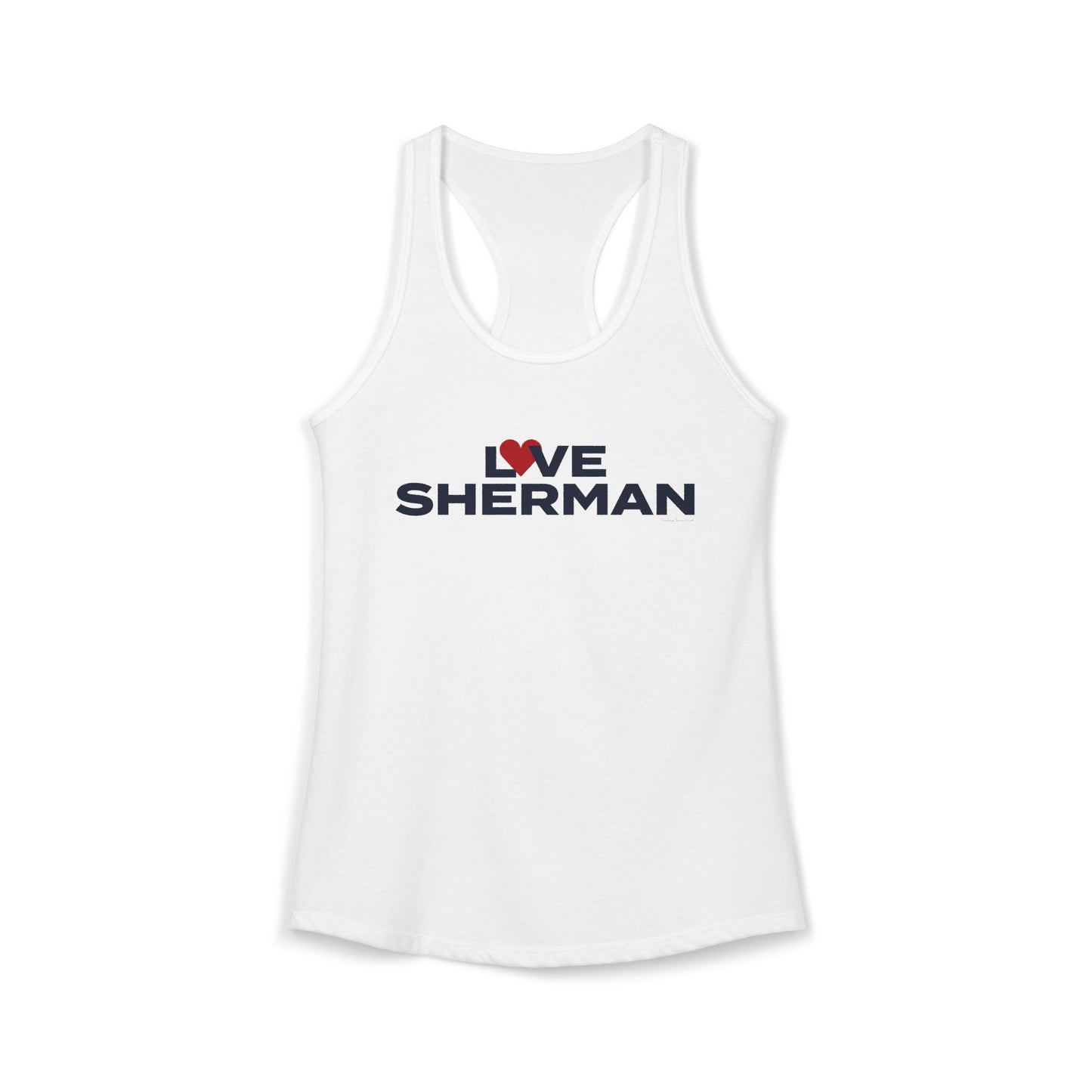Love Sherman Women's Ideal Racerback Tank Top