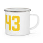 06443 Madison Connecticut Zip Code Place Enamel Camping Mug