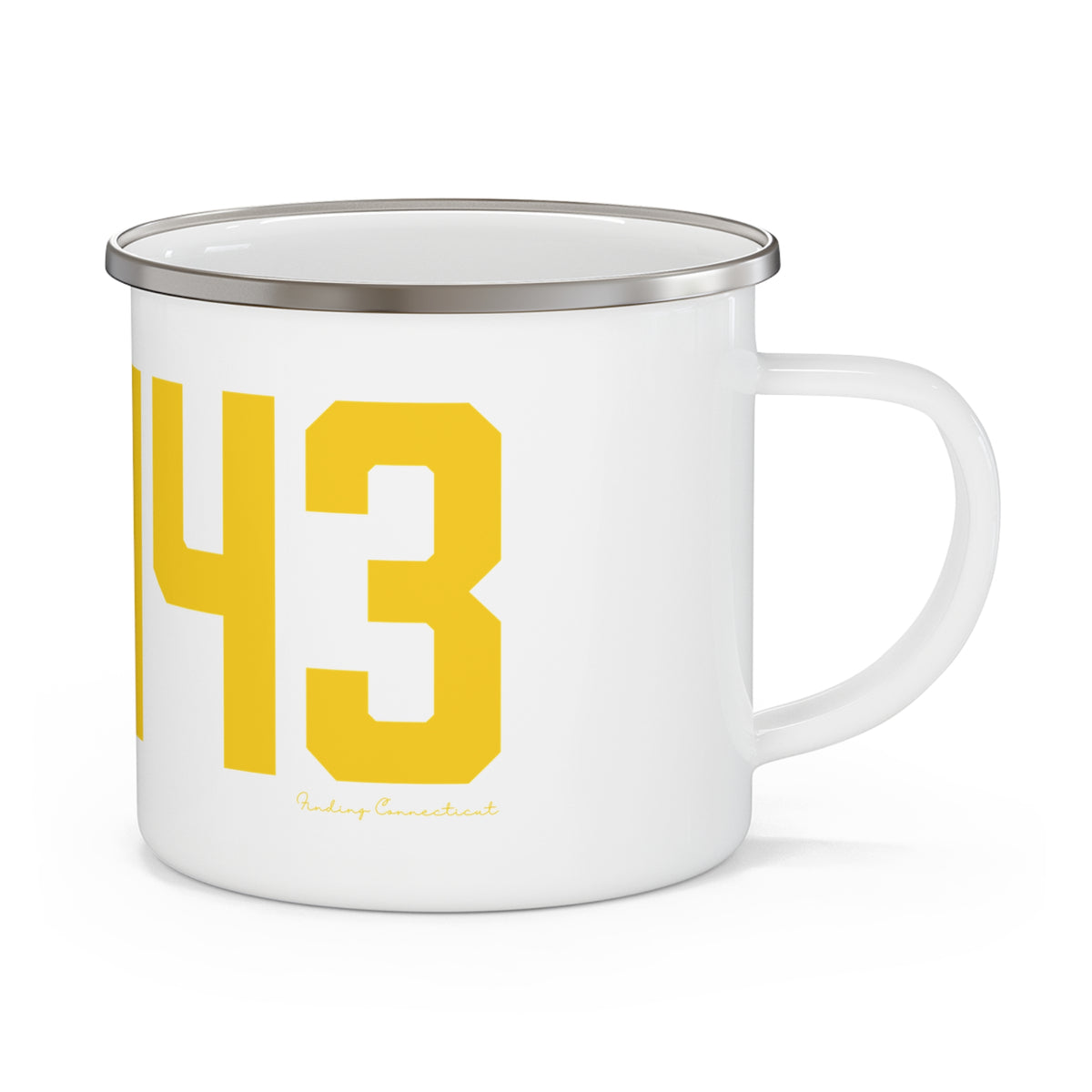 06443 Madison Connecticut Zip Code Place Enamel Camping Mug
