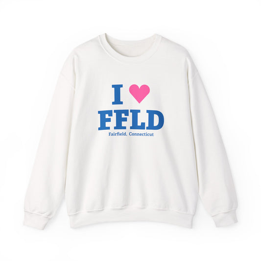 I Heart FFLD Unisex Heavy Blend™ Crewneck Sweatshirt