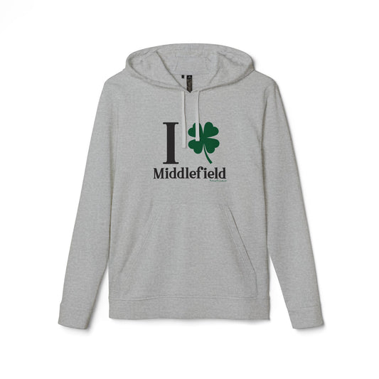 I Clover Middlefield adidas® Unisex Fleece Hoodie