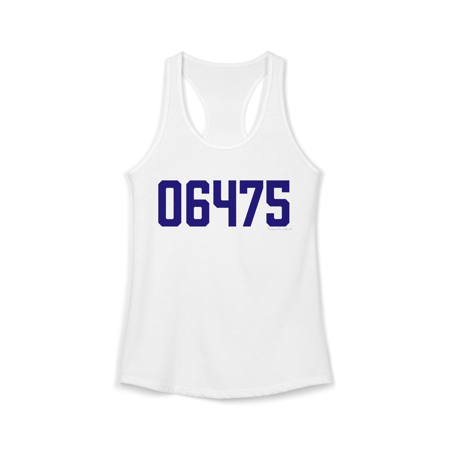 06475 Old Saybrook Connecticut Zip Code Women's Ideal Racerback Tank Top