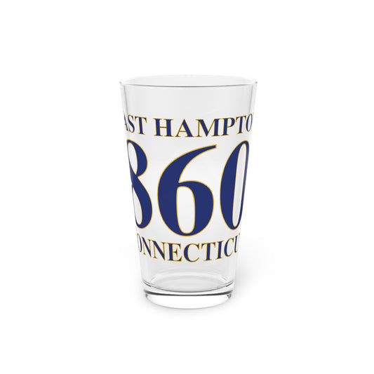 East Hampton 860 Connecticut Pint Glass, 16oz