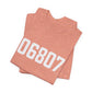 06807 - Greenwich CT Zip Code Unisex Jersey Short Sleeve T-Shirt