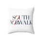 41 Tilt South Norwalk Spun Polyester Square Pillow