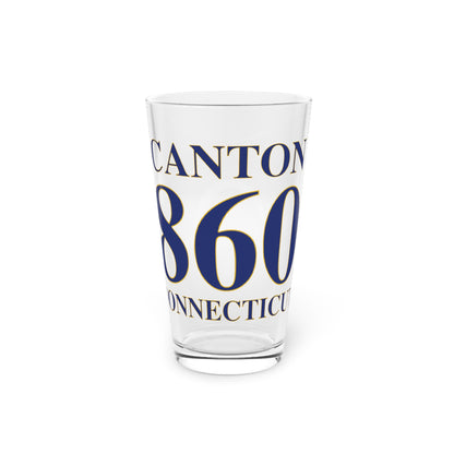 Canton 860 Connecticut Pint Glass, 16oz