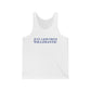 Just a kid from Willimantic Unisex Jersey Tank Top