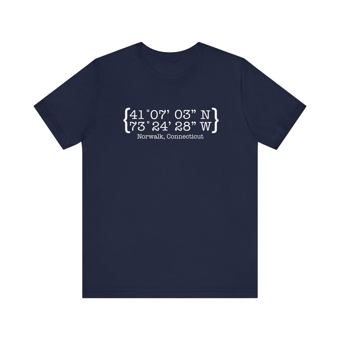Norwalk Coordinates Unisex Jersey Short Sleeve T-Shirt