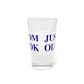 Just a kid from Old Saybrook Pint Glass, 16oz