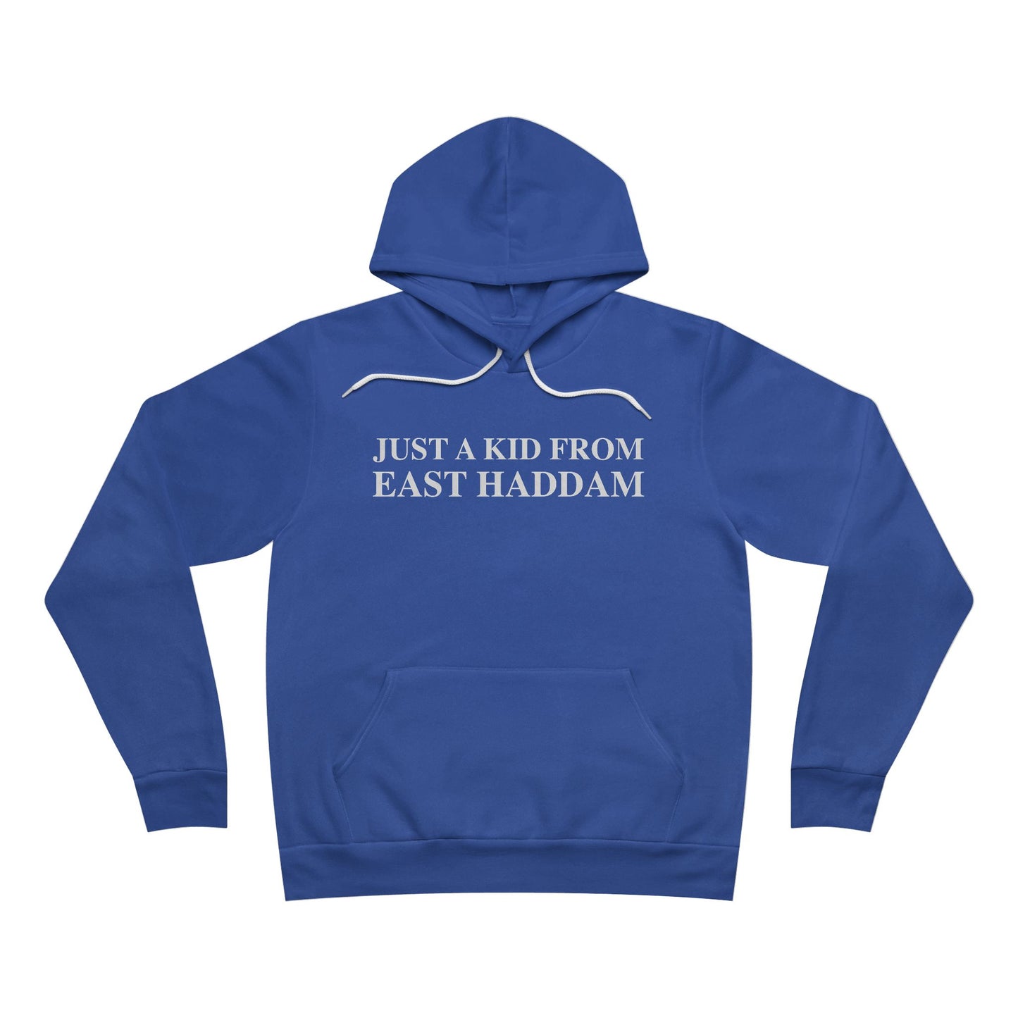Just a kid from East Haddam Unisex Sponge Fleece Pullover Hoodie