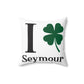 I Clover Seymour Spun Polyester Square Pillow
