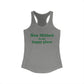 New Milford is My Happy Place Women's Ideal Racerback Tank Top