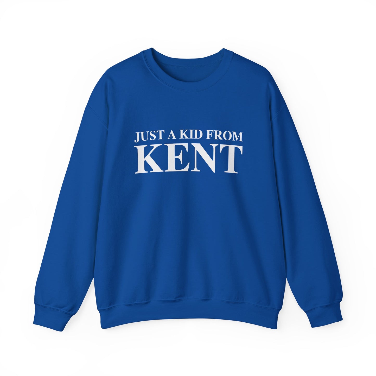 Just a kid from Kent Unisex Heavy Blend™ Crewneck Sweatshirt
