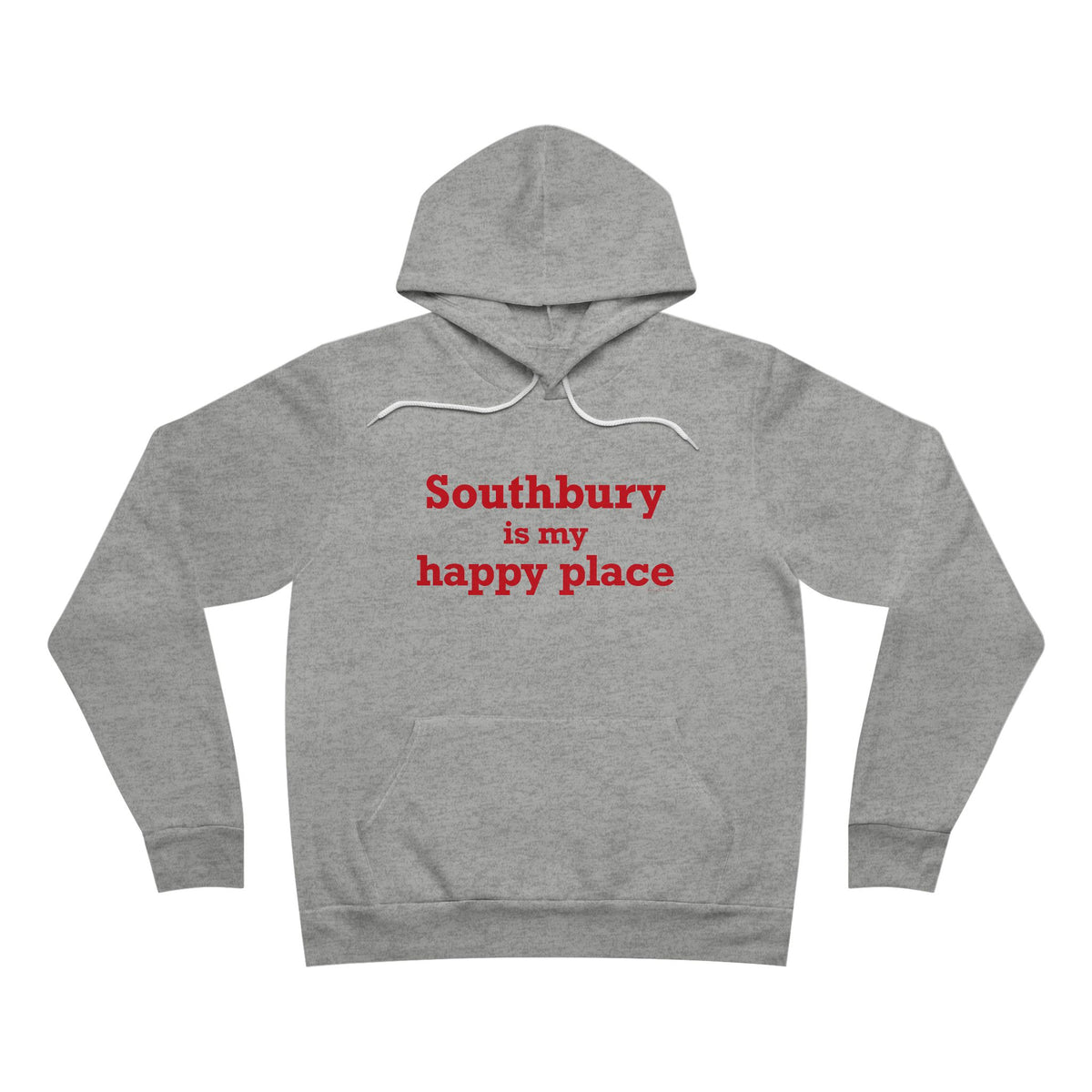 Southbury is My Happy Place Unisex Sponge Fleece Pullover Hoodie