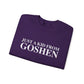 Just a kid from Goshen Unisex Heavy Blend™ Crewneck Sweatshirt