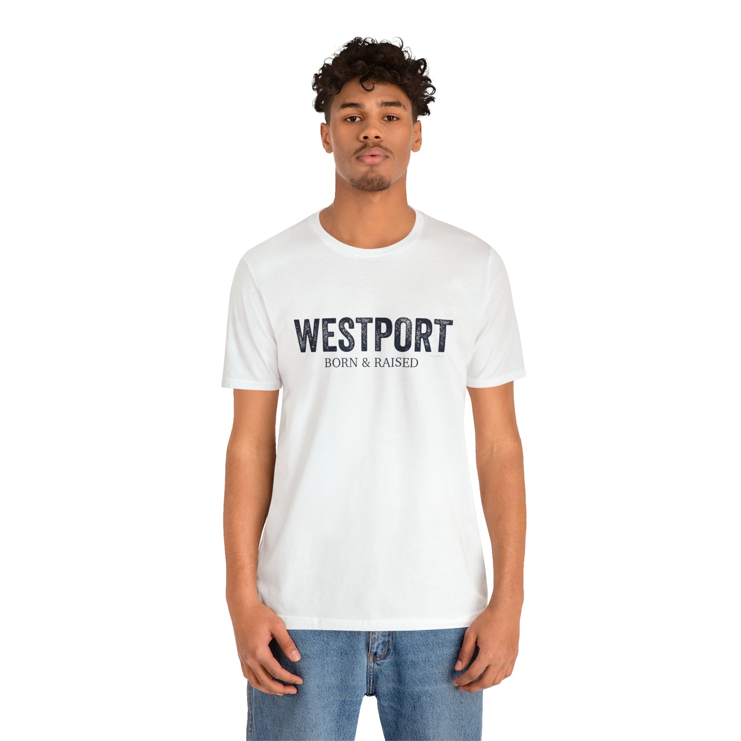 Westport Born & Raised Unisex Jersey Short Sleeve Tee