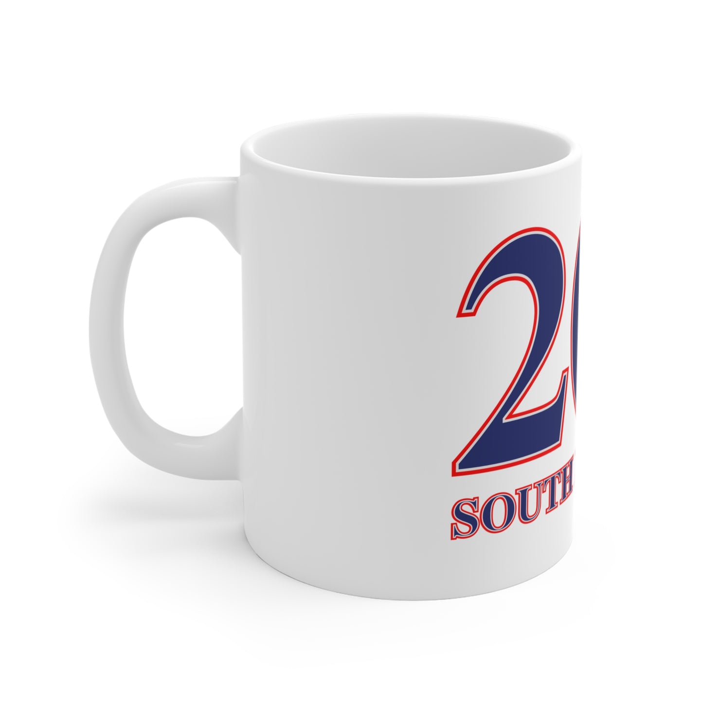 203 South Norwalk Red, White & Blue Mug 11oz