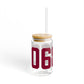 06830 - Greenwich Connecticut Zip Code  Sipper Glass, 16oz