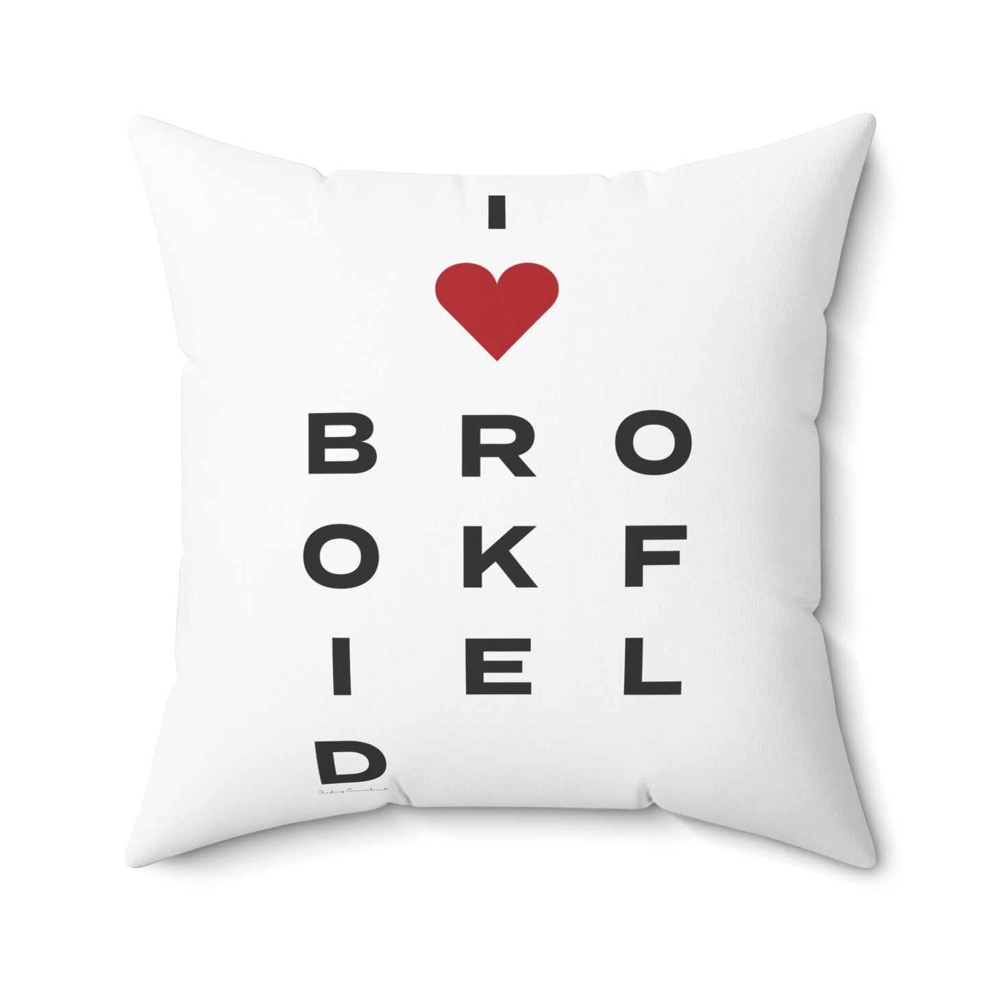 Brookfield Vision Spun Polyester Square Pillow